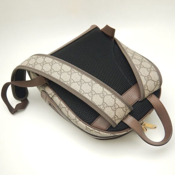 Gucci GG Small Backpack Rucksack Beige - Picture 2 of 7